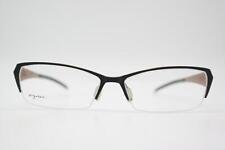 Brille orgreen VIRGINIA TITANIUM Schwarz Braun Halbrand Brillengestell Neu