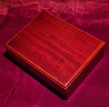 Humidor Zigarrenkiste mit Hygrometer 24x18cm Holz