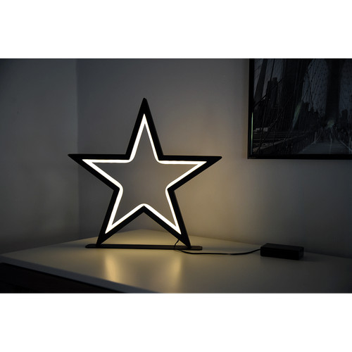 LED-Metallstern.