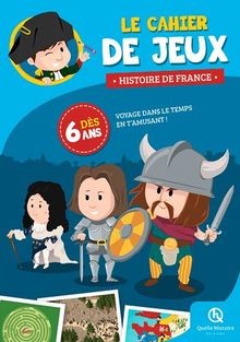 Cahier jeux histoire de - cahier,