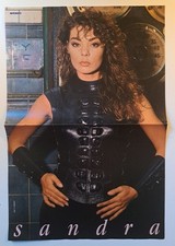 Kultiges zweiseitiges Poster aus einer Bravo der 90er - SANDRA / WESTERNHAGEN