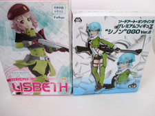 Anime Figuren Lisbeth  & Sinon OVP Sword Art Online II SAO Jamma Furyu