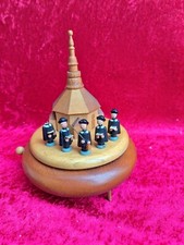 schöne ,alte Spieluhr / Spieldose , Erzgebirge : tiefer die Glocken sie klingen