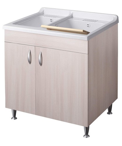 Negrari eco waschbecken 75x60 - eco,