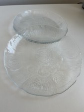 3 Teller Glasteller Vintage