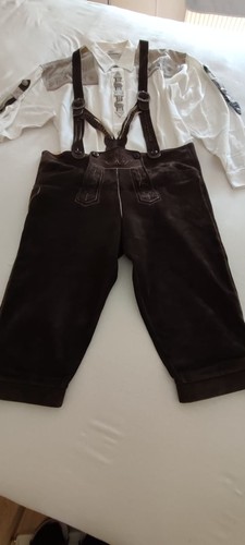 Trachten lederhose kniebund - kniebund, 54