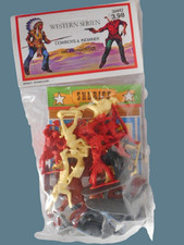 Wenco Düsseldorf Western Serien Cowboy und Indianer mit Westernstadt