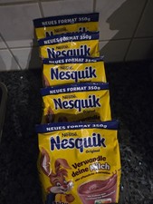 Nesquik Kakao Trinkschokolade Getränkepulver 350 g Nachfüllbeutel 5 Stück