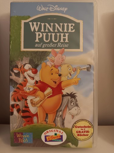 Walt disney vhs winnie puuh - vhs,