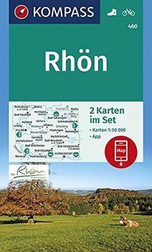 Kompass wanderkarte rhön 2 - rhön:,