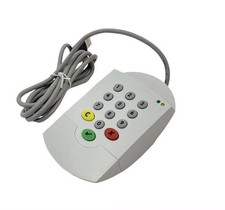 SCM SPR332 - Smart Card USB Kartenleser mit integrierter Tastatur