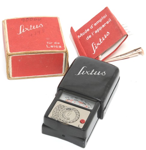 Leica gossen sixtus exposure - leica,