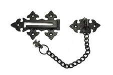 Schwarzer Türriegel aus