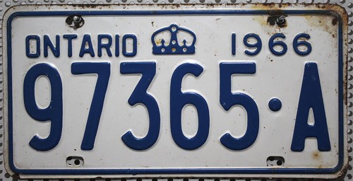 Kanada nummernschild ontario - nummernschild,