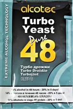 Turbohefe Alcotec Pure 48 Vodka Alkohol Gärhefe Hefe Schnaps Brennhefe 14% 20%