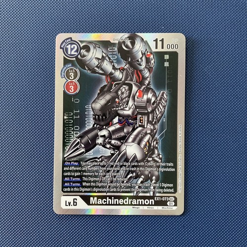 Digimon tcg machinedramon - digimon,