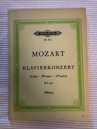 Mozart klavierkonzert dur kv - b-dur,