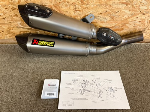 Akrapovic exhaust exhausts