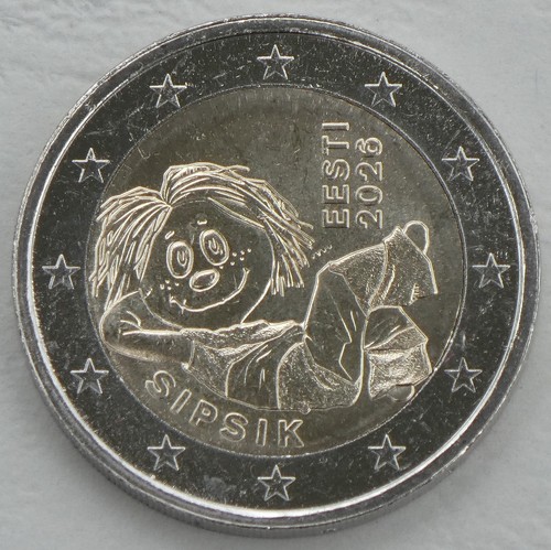 Euro gedenkmünze estland - 2,