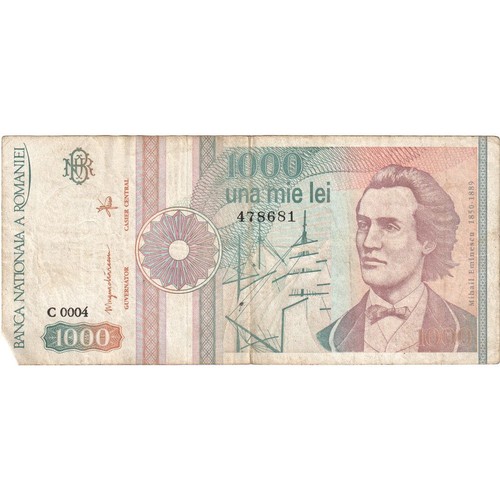 Geldschein rumänien 1000 - geldschein,,
