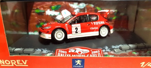 Norev 472617 peugeot 206 wrc - peugeot,