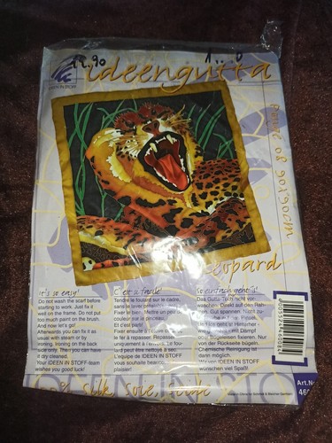 Seidentuch leopard - seidentuch, ,,