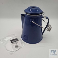 Coletti Klassischer Kaffee-Perkolator. 1× Deckelverschluss fehlt.