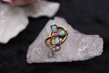 Jugendstil Antiker Walzgold