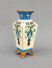 Kleine Longwy Vase im