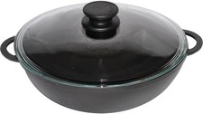 BIOL Gusseisen Wok Pfanne 26