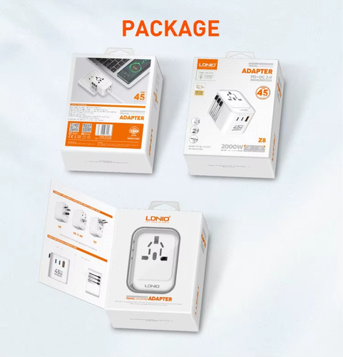 45w reiseadapter weltweit mit - weltweit,