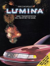 CHEVROLET LUMINA US Car Youngtimer Prospekt Brochure USA 1990 B11