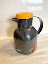 Vintage 70er 80er Thermoskanne Kaffeekanne Emsa Samba Plastik Glaskolben