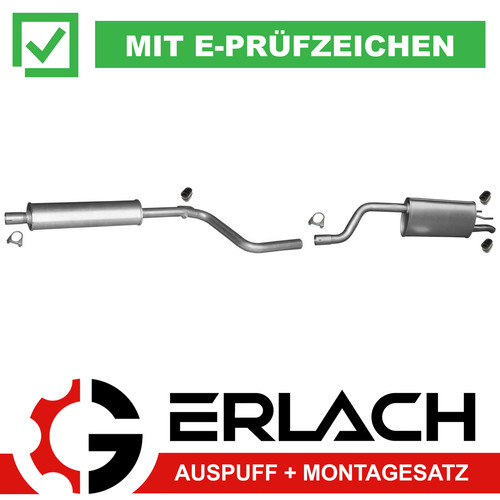 Auspuffanlage für opel - auspuffanlage,