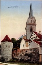 Ak Bad Langensalza in Thüringen,  Blick auf die Stadtmauer, Turm,... - 4826713