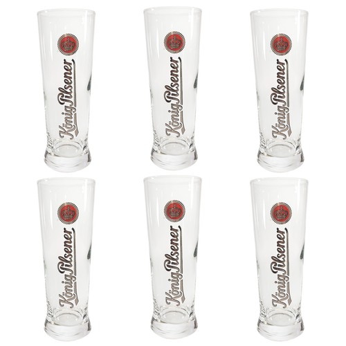 König pilsener cups - 6x,