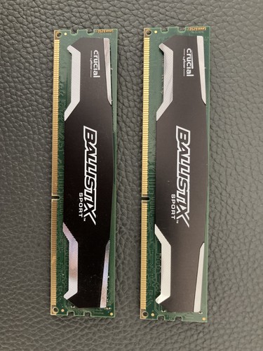 Crucial ballistic 2x8gb ddr3 - 2x8gb,