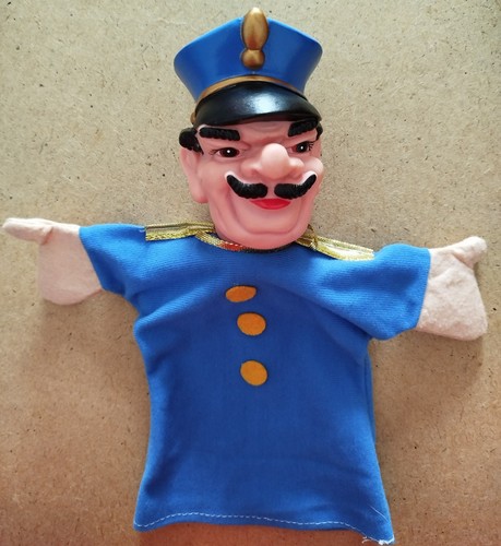 Handpuppen figur polizist - "polizist",