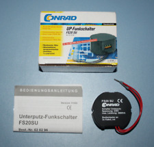 Conrad FS20 SU Unterputz Funkschalter kompatibel mit ELV,OVP !!! TOP-ZUSTAND !!!