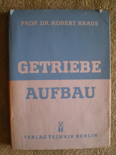 Getriebe aufbau ddr buch - getriebe,