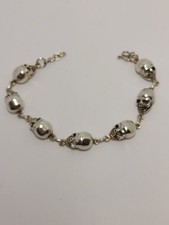 Sterling Silber Totenkopf