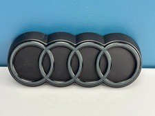 AUDI A3 (8Y) ORIGINALE ANTHRAZIT FRONT EMBLEM LOGO (RINGE) 8Y0853604