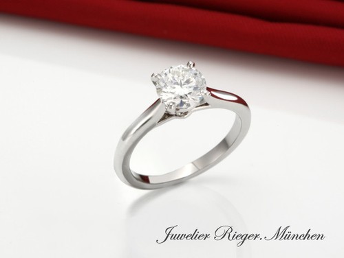 Cartier solitär ring 1895 - solitär,