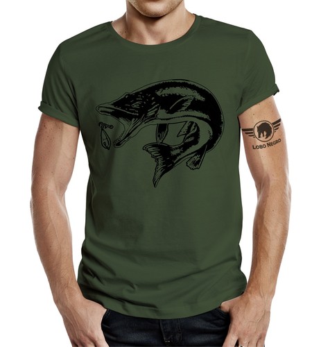 Lobo negro shirt hecht - lobo, t-shirt