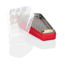 Parmesanreibe Käsereibe Parmesandose Rostfreiem Edelstahl Deckel Reibe BPA-FREI