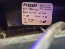 Eheim Experience 350 Außenfilter Typ 2426, 350L Becken, 1050l/H