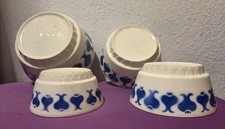 DDR 4-tlg. SCHÜSSEL SET VEB STEINGUTFABRIK TORGAU  Größe 2/3/4/5 VINTAGE OSTALGI