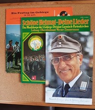 Musikkorps 1. GEBIRGSDIVISION  Marschmusik Bundeswehr Gebirgsjäger LP Foto sign.