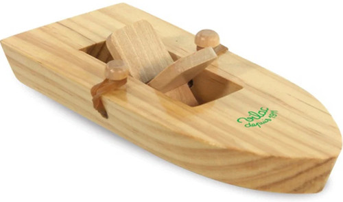 Vilac holzboot mit - vilac, gummimotor