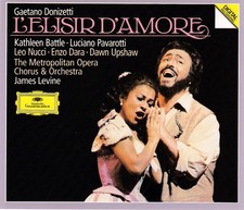 Gaetano Donizetti - L' Elisir D' Amore (2-CD, Battle, Pavarotti, The MET,Levine)